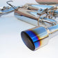 Invidia 03-08 Infiniti FX35/45 Gemini Single Layer Titanium Tip Cat-back Exhaust