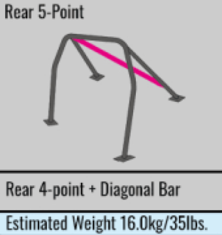 Cusco Chro-Moly Roll Cage 6pt Nissan R34 Skyline (S/O / No Cancel)