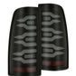 AlphaRex 99-06 Chevrolet Silverado/99-06 GMC Sierra LUXX-Series LED Tail Lights - Black