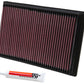 K&N Replacement Air Filter - Panel 10.688in O/S Length x 7.125in O/S Width x 1.125in H