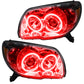 Oracle Lighting 06-09 Toyota 4-Runner Sport Pre-Assembled LED Halo Headlights -Red