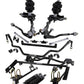 Ridetech 64-66 Ford Mustang Complete Air Suspension System w/ Pin Spindles