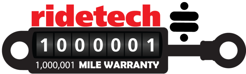 Ridetech 63-65 Buick Riviera Front HQ Shock / 5.75in Stroke / Extra Wide T-Bar/Stud - Single