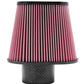 K&N Universal Air Filter 3 11/16in Flange x 8 3/4 x 5 1/2in Base x 6 3/8 x 3 3/16in Top x 7in Height