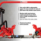 UMI Performance 98-02 GM F-Body K-Member LSX Rr Roll Center Increase- Red