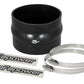 afe Magnum FORCE Intake Coupling Kit (4 IN ID x 3 IN L) Straight Coupler w/ Hump - Black