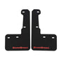 Grimmspeed 15-21 Subaru WRX/STI Mudflaps - Black w/ Red Lettering