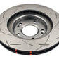 DBA 96 Mitsubishi Evolution IV Front Slotted 4000 Series Rotor