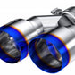 MBRP Universal T304 SS Dual Burnt End Tip 3.5in OD/2.5in Inlet