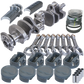 Eagle Chevy LT1350 1Pc 3.750in Crank 6.000in I-Beam Rods -16cc 4.030in Pistons Rotating Assembly
