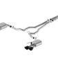 Ford Racing 2024 Mustang 5.0L Sport Non-Active Cat-Back Exhaust w/Valance - Black Tip