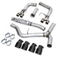 AWE Tuning 2022+ VB Subaru WRX Track Edition Exhaust - Diamond Black Tips