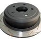 DBA 07-09 Jeep Wrangler JK/12+ Grand Cherokee exc SRT-8 (350mm Dia) Rear Slotted 4000 Series Rotor