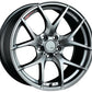 SSR GTV03 18x8.5 5x114.3 40mm Offset Flat Black Wheel 05-07 STI / 11+ tC