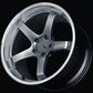 Advan GT for Porsche 21x11.5 / +63 Offset / 5-130 / 71.8mm Bore / Machining & Hyper Platinum Black