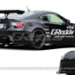 GReddy X Rocket Bunny Rear Over-Fender & Rear Bumper Trim (2 pcs)