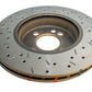 DBA 07-09 Mini Cooper (exc. John Cooper works Brake kit) Front Drilled & Slotted 4000 Series Rotor