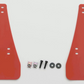 Cusco 2023+ Toyota GR Corolla (GZEA14H) AWD Front Red EVA Mud Flaps - Set of 2