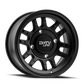 Dirty Life 9310s Canyon Sport SXS 14x7 / BLANK BP / 13mm Offset / 106.25mm Hub Matte Black Wheel
