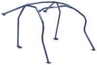 Cusco D1 Chromoly 2 Psgr 5pt Roll Cage Cusco Blue 96-00 Honda Civic EK9 (No Sunroof) (S/O No Cancel)