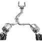 AWE Tuning 19-23 Audi C8 S6/S7 2.9T V6 AWD Touring Edition Exhaust - Diamond Black Tips