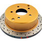 DBA 2004 Pontiac GTO 4000 Series Drilled and Slotted Rear Rotor