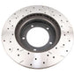 DBA 4000 Series Uni-Directional Cross Drilled and Slotted Rotor