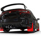Rally Armor 2023+ Honda Civic Type R Red Mud Flap Black Logo