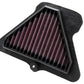 K&N Race Specific Unique Triangular Replacement Air Filter for 11-14 Kawasaki ZX1000 Ninja ZX-10R