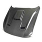 Anderson Composites 21-23 Ford Mustang Mach 1 Type-SK Double-Sided Carbon Fiber Hood