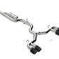 MBRP 2022 Volkswagon Golf R MK8 3in Cat-Back Quad Rear w/ Carbon Fiber Tips Valve Delete Exhaust