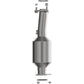 Magnaflow Conv Direct Fit 17-19 Honda CR-V Single Underbody 2.4L