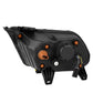 AlphaRex 10-12 Ford Mustang NOVA-Series LED Projector Headlights Blk w/Activ Light & Seq.Sig /SB DRL