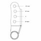 Ridetech 15-25 Ford F-150 Rear Shackle Kit