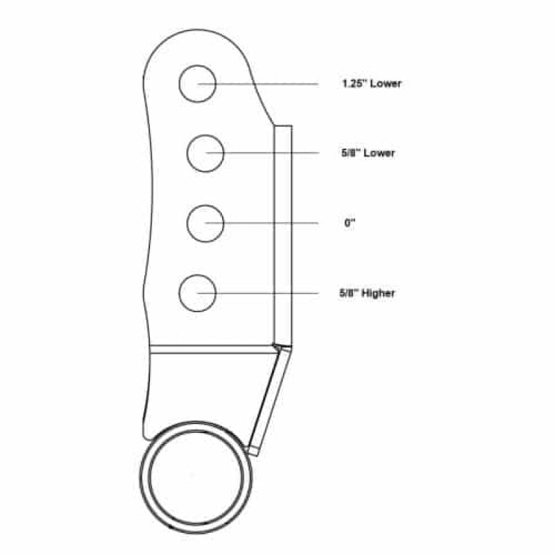 Ridetech 15-25 Ford F-150 Rear Shackle Kit