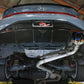 aFe Takeda 21-25 Hyundai Elantra 1.6L (t) 3in. SS Axle-Back Exhaust System w/Blue Flame Tips