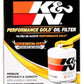 K&N 3.74inch / 2.98 OD Performance Gold Oil Filter