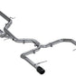 MBRP 19-21 VW Jetta GLI T304 SS 3in Cat-Back Dual Split Rear Exit Exhaust - Carbon Fiber Tips