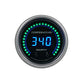 Autometer 52.4mm Black Switchable 60-340 Degrees F / 40-170 Degrees C Cobalt Elite Digital Gauge
