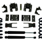 MaxTrac 14-18 GM C/K1500 2WD/4WD Extended/Crew Cab 2in/4in Lowering Coil Kit