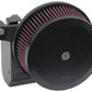 K&N 17-18 Harley Davidson Road Glide Hammer Black Street Metal Intake System