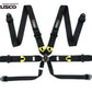 Cusco Universal 6 Point 3in Shoulder 3in Lap w/ Eyebolts (7/16-20UNF Thread) FIA Racing Harness- Blk