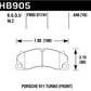 Hawk 17-20 Porsche 911 Front ER-1 Brake Pad Set