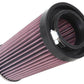K&N Universal Clamp-On Air Filter 2-3/4in Flange 3-1/2in T 8-1/4in Height