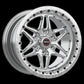 Weld S81 17x10 / 5x115 BP/ 6.7in. BS 30 ET Polished Wheel 3.18 ID (High Pad) - Single Beadlock