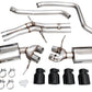 AWE Tuning 19-21 Porsche Macan 3.0T/2.9TT Touring Edition Catback Exhaust w/ Diamond Black Tips