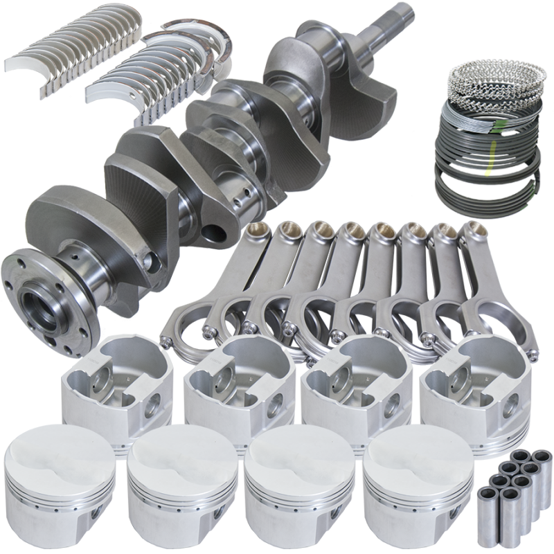 Eagle Ford FE 3.980in Crank 6.490in H-Beam -5cc Flat Top 4.155in Pistons Rotating Assembly