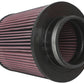 K&N Universal Air Filter 4-1/2in Flange / 8in Base / 6-5/8in Top / 8in Height