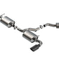 Borla 19-25 Toyota RAV4 Hybrid 2.25 S-Type Cat Back Exhaust - Black Chrome