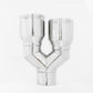 MBRP Universal T304 SS Dual Tip 3.5in OD/2.5in Inlet
